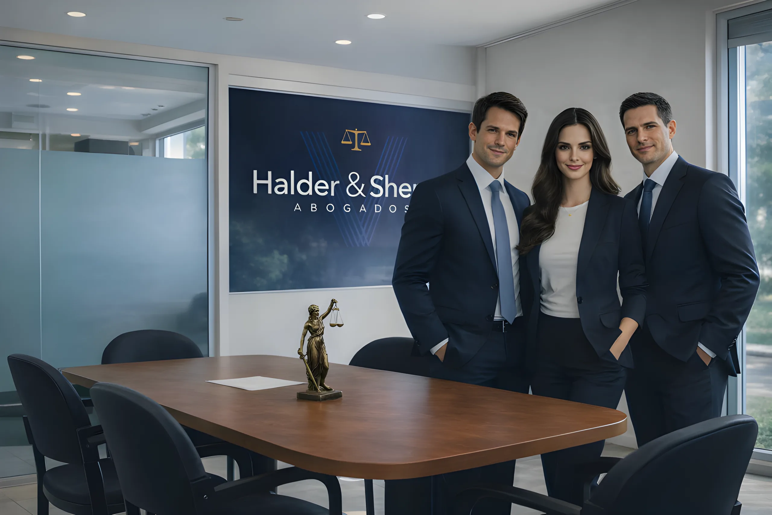 Ignacio Gómiz González-Sabariegos, abogado de Halder & Sheran, realizando el estudio de viabilidad jurídica de un expediente complejo de Derecho Civil y Administrativo