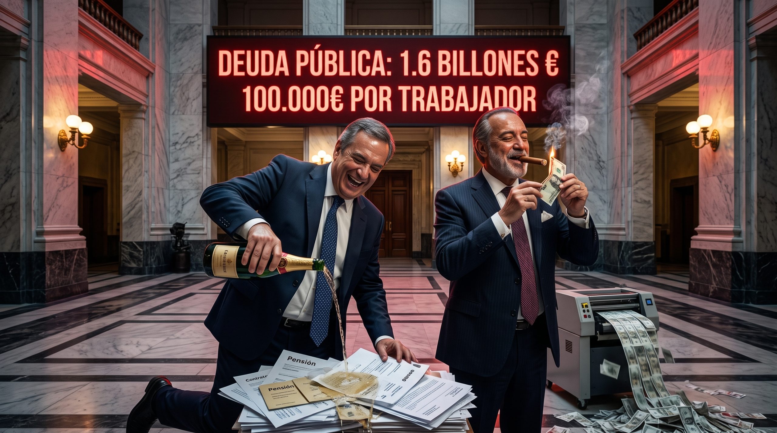 Deuda pública, inflación e impunidad política en España